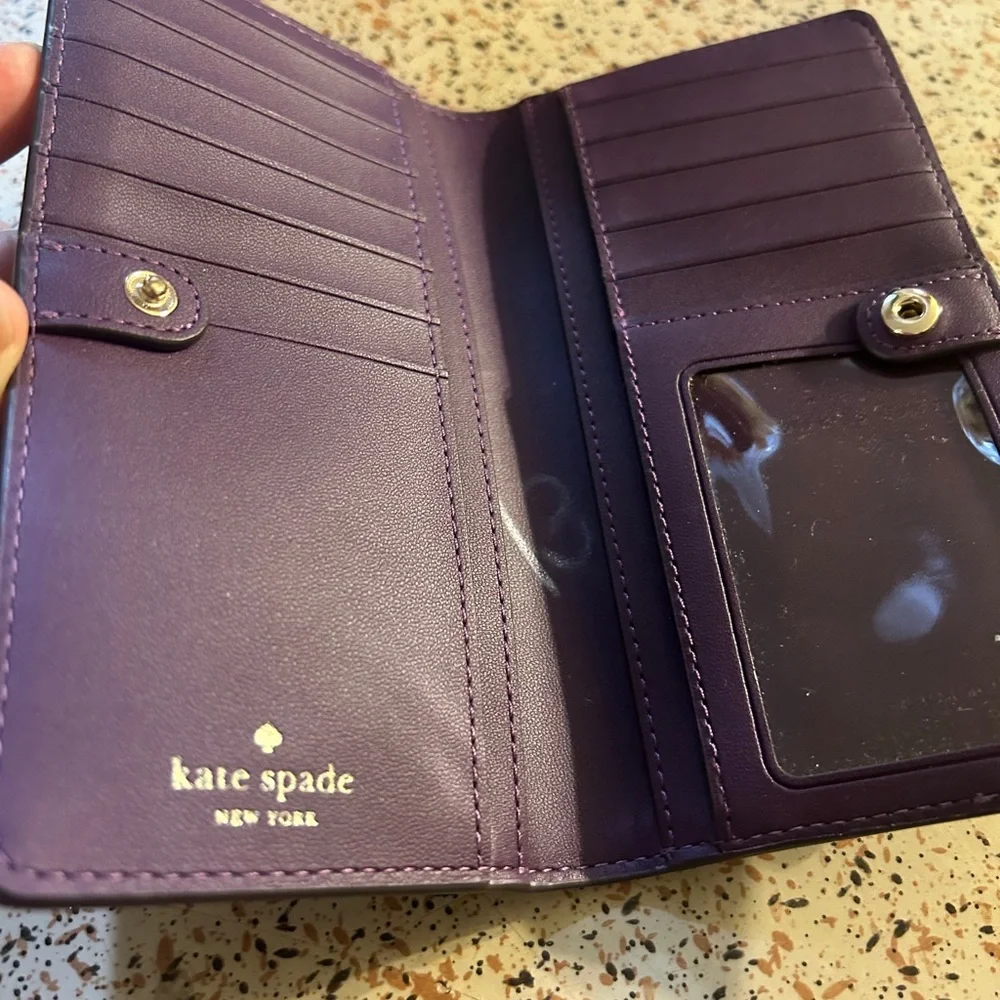 Kate Spade Violet Clutch wallet